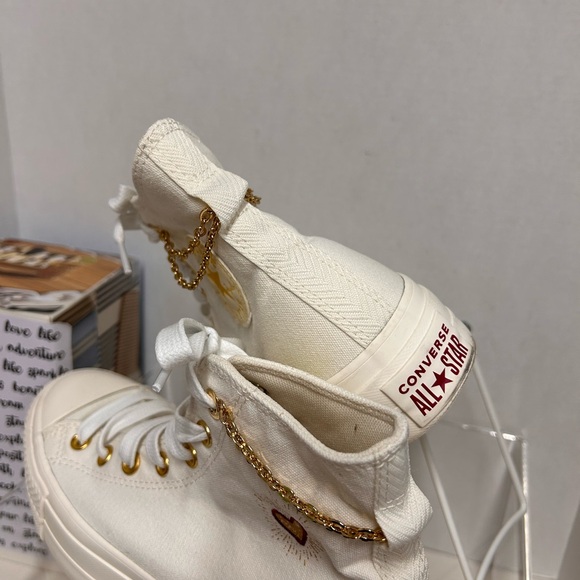 Converse CTAS Lift Hi Platform Gold Chain - Picture 7 of 15